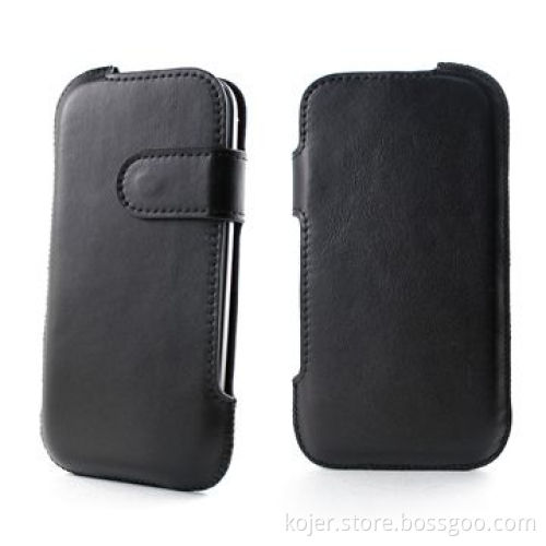 Leather Mobile Phone Case for Samsung Galaxy S3 (i9300), Magnetic Flap Closure